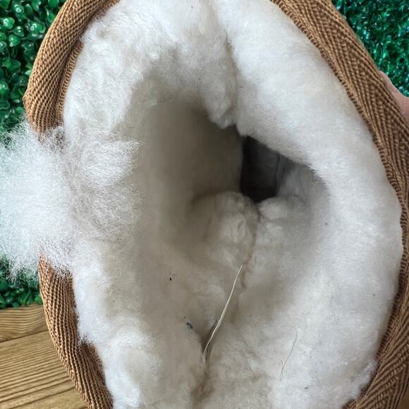 Koolaburra by UGG Chestnut Victoria Tall Bow Boots Womens Size 6 Tan 1015875 EUC - Picture 9 of 10